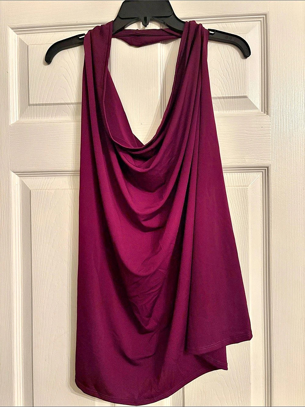 CIMI Draped Halter Top in Purple Size 2XL Like New